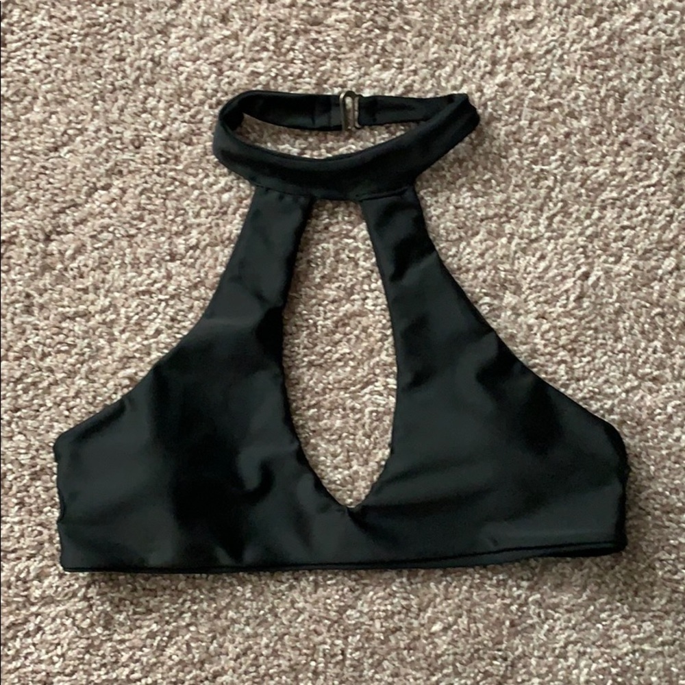 Black swimsuit top